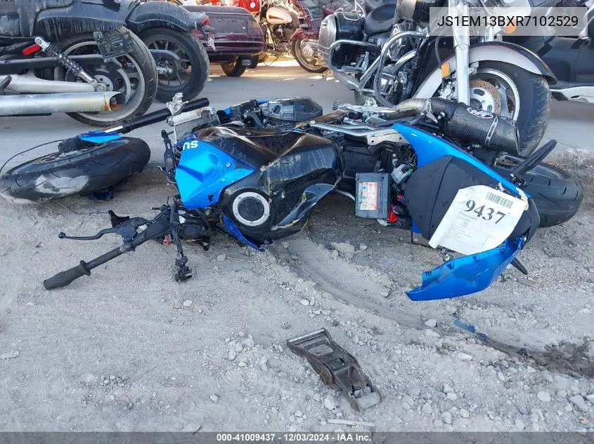 2024 Suzuki Gsx800 F VIN: JS1EM13BXR7102529 Lot: 41009437