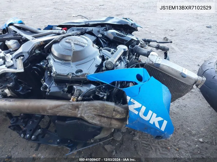 2024 Suzuki Gsx800 F VIN: JS1EM13BXR7102529 Lot: 41009437
