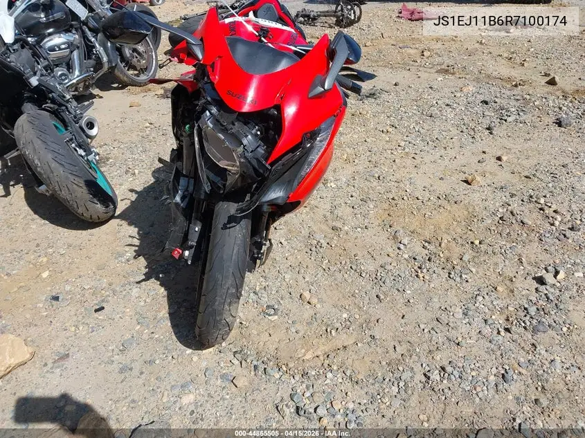 2024 Suzuki Gsx1300 Rr VIN: JS1EJ11B6R7100174 Lot: 44865505