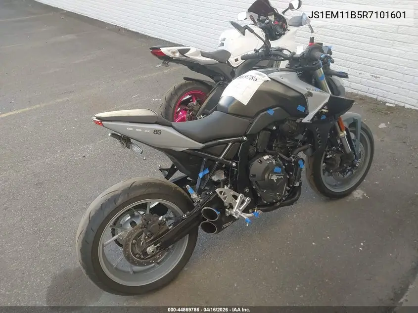 2024 Suzuki Gsx800 R VIN: JS1EM11B5R7101601 Lot: 44869786