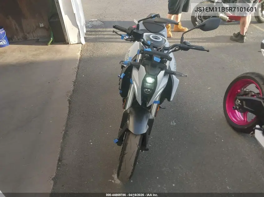 2024 Suzuki Gsx800 R VIN: JS1EM11B5R7101601 Lot: 44869786
