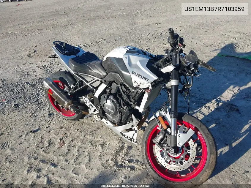 2024 Suzuki Gsx800 F VIN: JS1EM13B7R7103959 Lot: 44944544