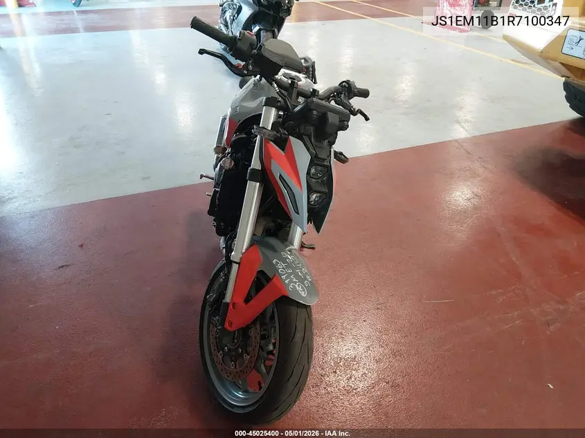 2024 Suzuki Gsx800 R VIN: JS1EM11B1R7100347 Lot: 45025400