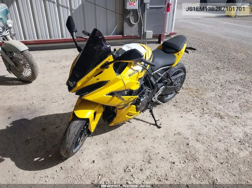 2024 Suzuki Gsx800 F VIN: JS1EM13B2R7101701 Lot: 45201471