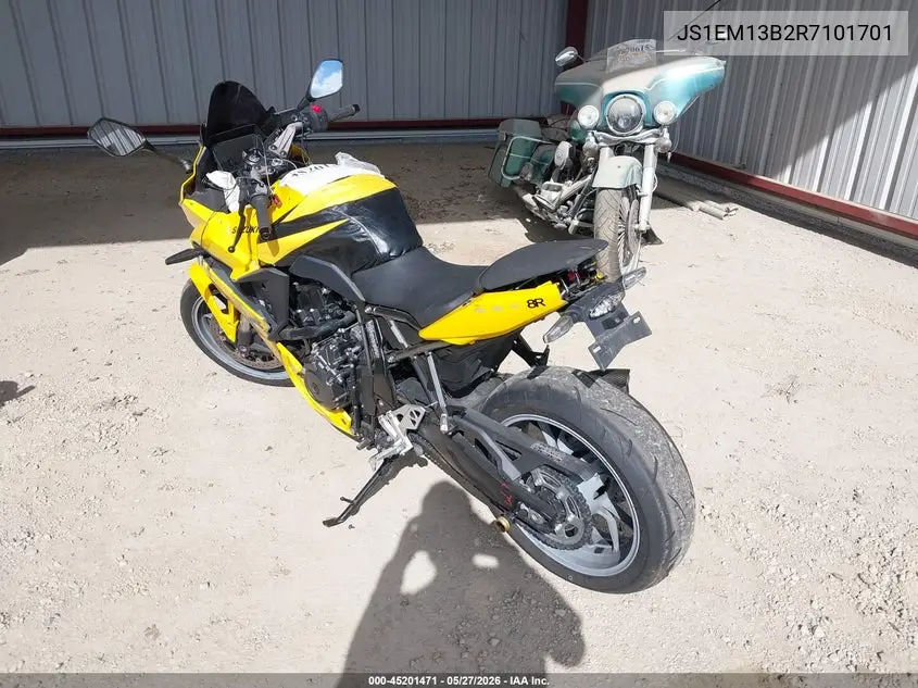 2024 Suzuki Gsx800 F VIN: JS1EM13B2R7101701 Lot: 45201471