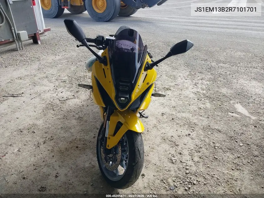 2024 Suzuki Gsx800 F VIN: JS1EM13B2R7101701 Lot: 45201471