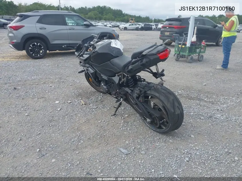 2024 Suzuki Gsx1000 Gt/Gt+ VIN: JS1EK12B1R7100160 Lot: 45209564