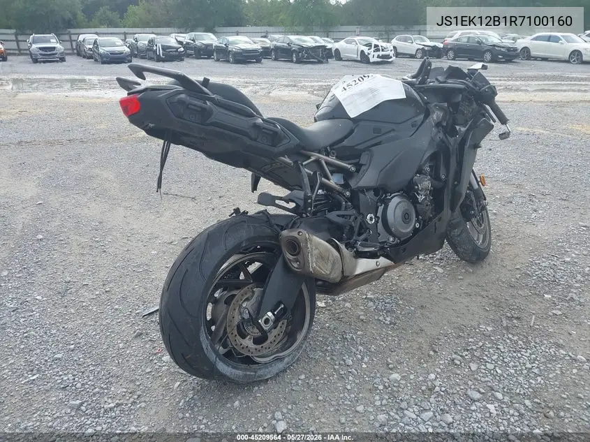 2024 Suzuki Gsx1000 Gt/Gt+ VIN: JS1EK12B1R7100160 Lot: 45209564