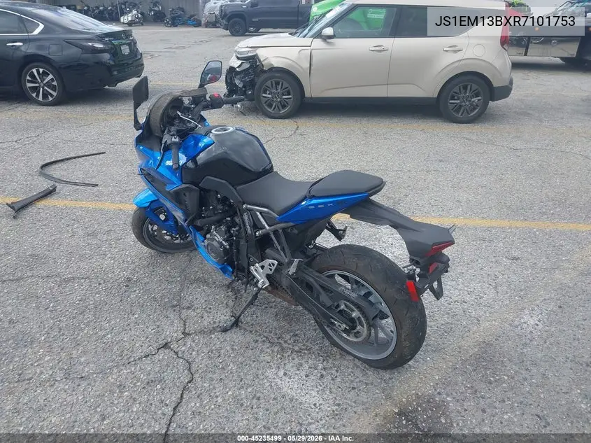 2024 Suzuki Gsx800 F VIN: JS1EM13BXR7101753 Lot: 45235499