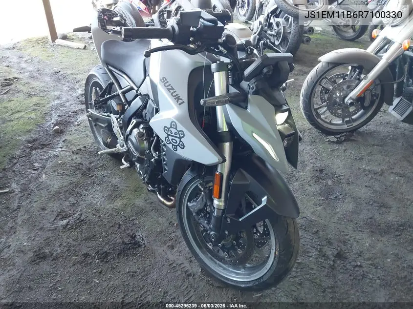 2024 Suzuki Gsx800 R VIN: JS1EM11B6R7100330 Lot: 45296239