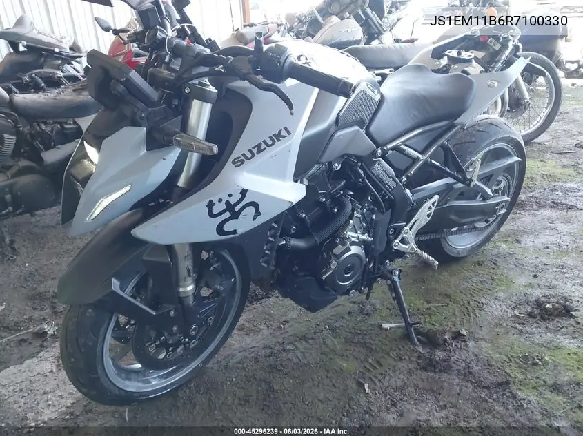 2024 Suzuki Gsx800 R VIN: JS1EM11B6R7100330 Lot: 45296239