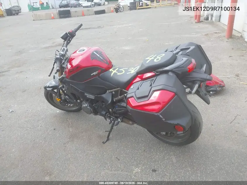 2024 Suzuki Gsx1000 Gt/Gt+ VIN: JS1EK12D9R7100134 Lot: 45309748
