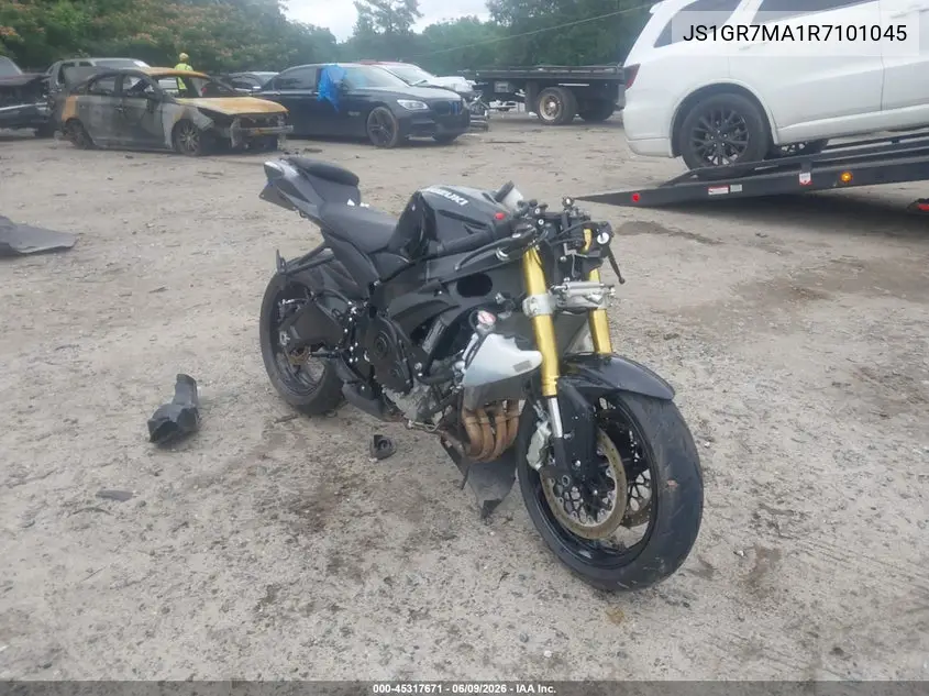 2024 Suzuki Gsx-R750 VIN: JS1GR7MA1R7101045 Lot: 45317671