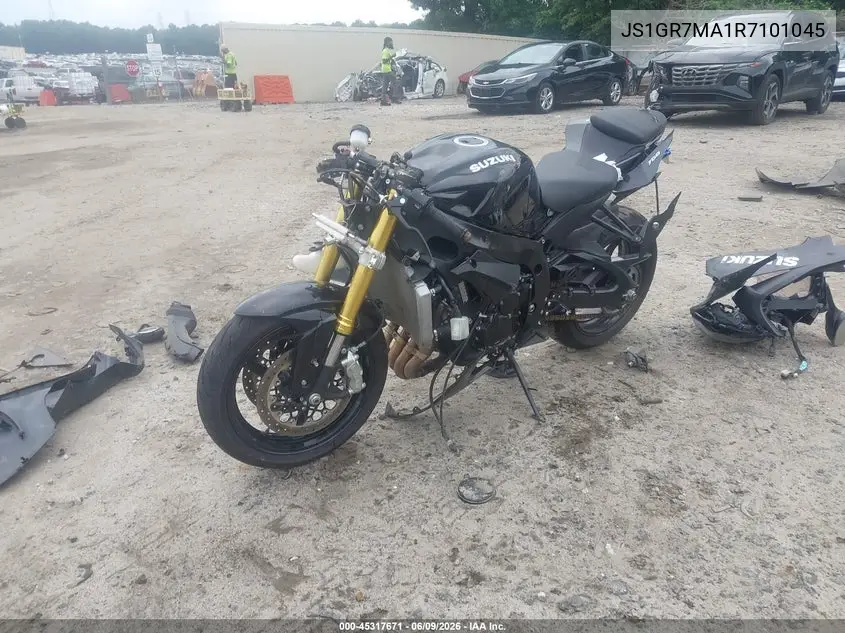 2024 Suzuki Gsx-R750 VIN: JS1GR7MA1R7101045 Lot: 45317671