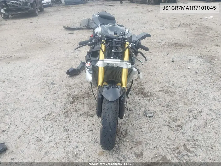 2024 Suzuki Gsx-R750 VIN: JS1GR7MA1R7101045 Lot: 45317671