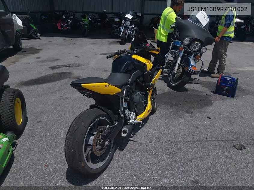 2024 Suzuki Gsx800 F VIN: JS1EM13B9R7101002 Lot: 45355199