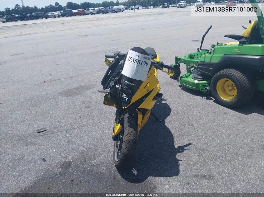 2024 Suzuki Gsx800 F VIN: JS1EM13B9R7101002 Lot: 45355199