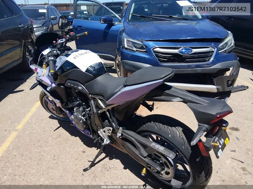 2024 Suzuki Gsx800 F VIN: JS1EM13B7R7103542 Lot: 45364935