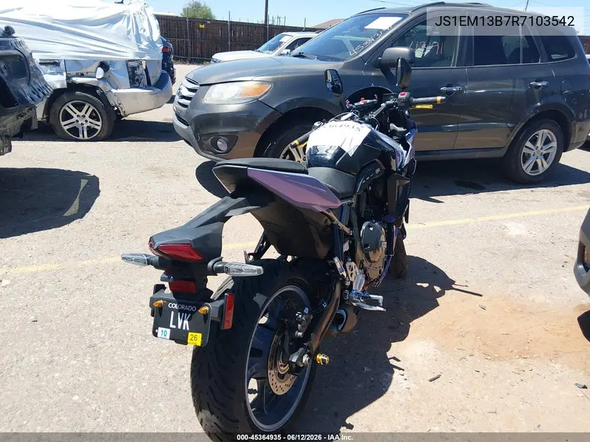 2024 Suzuki Gsx800 F VIN: JS1EM13B7R7103542 Lot: 45364935