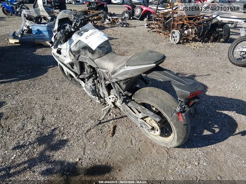 2024 Suzuki Gsx800 F VIN: JS1EM13B4R7101618 Lot: 45443578