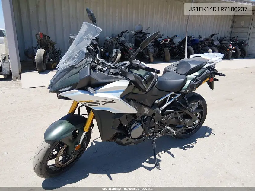 2024 Suzuki Gsx1000 Gx VIN: JS1EK14D1R7100237 Lot: 45586251