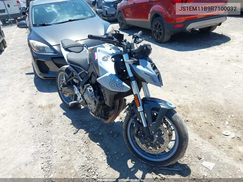 2024 Suzuki Gsx800 R VIN: JS1EM11B9R7100032 Lot: 45626252