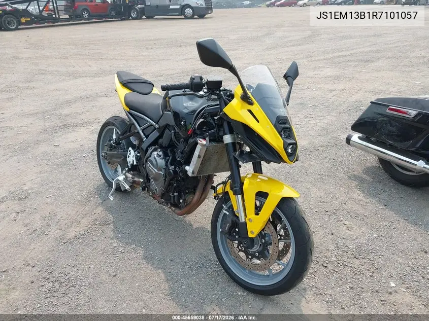 2024 Suzuki Gsx800 F VIN: JS1EM13B1R7101057 Lot: 45659038
