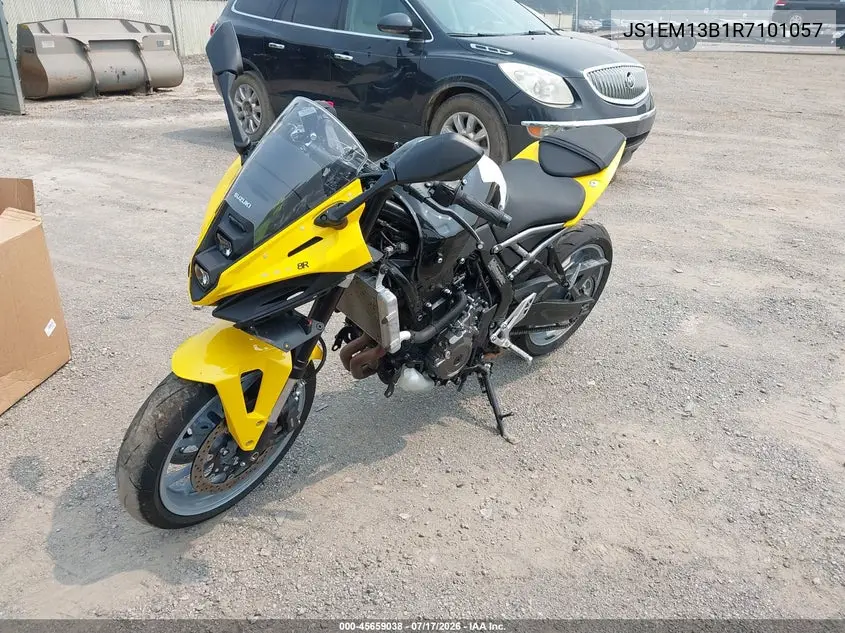 2024 Suzuki Gsx800 F VIN: JS1EM13B1R7101057 Lot: 45659038