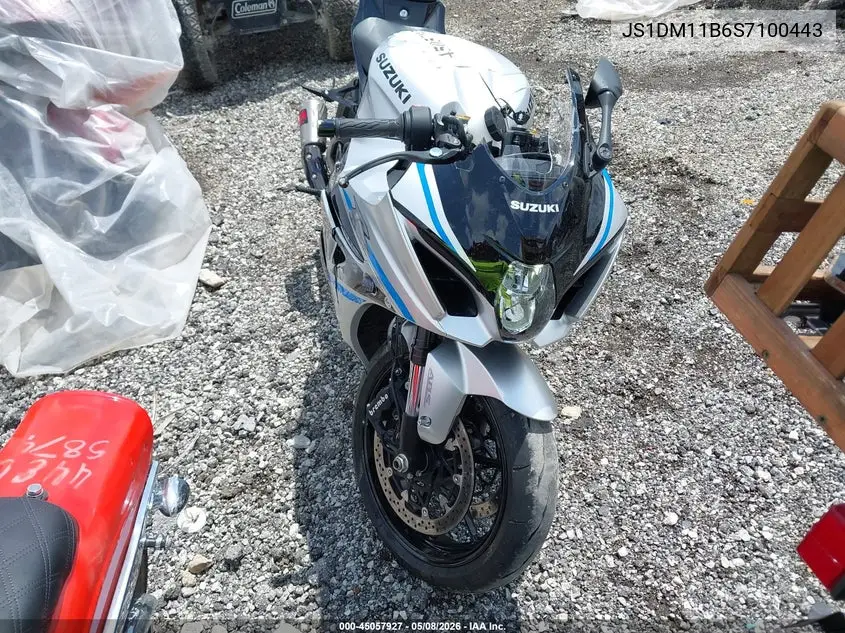 2025 Suzuki Gsx-R1000 VIN: JS1DM11B6S7100443 Lot: 45057927