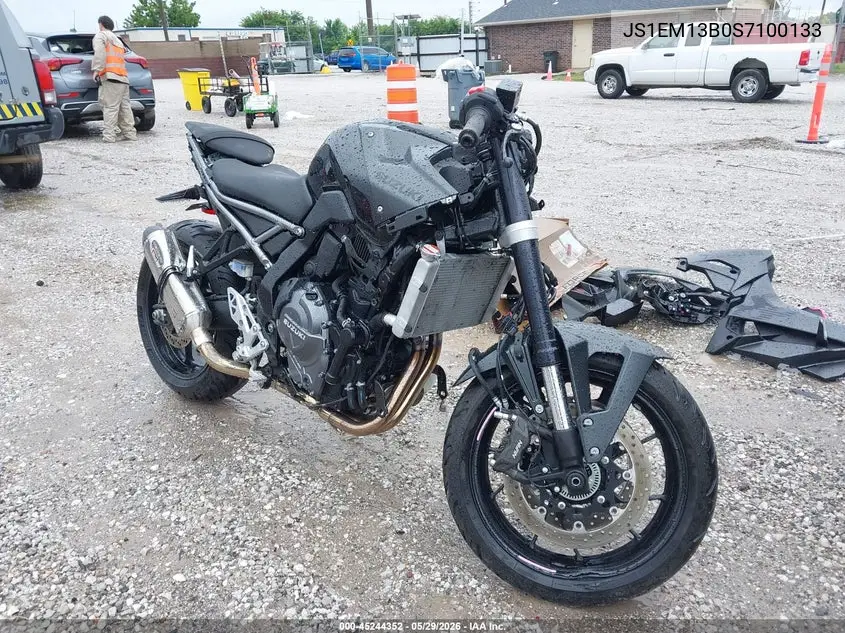 2025 Suzuki Gsx800 F VIN: JS1EM13B0S7100133 Lot: 45244352