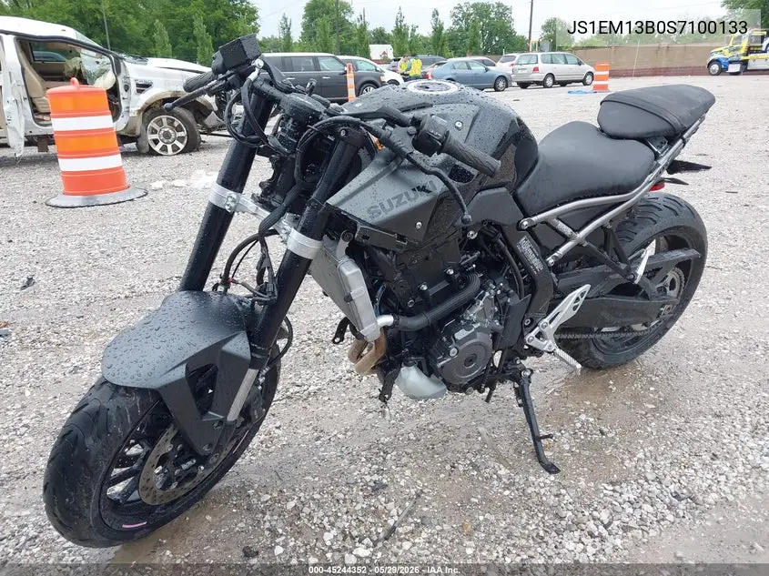 2025 Suzuki Gsx800 F VIN: JS1EM13B0S7100133 Lot: 45244352