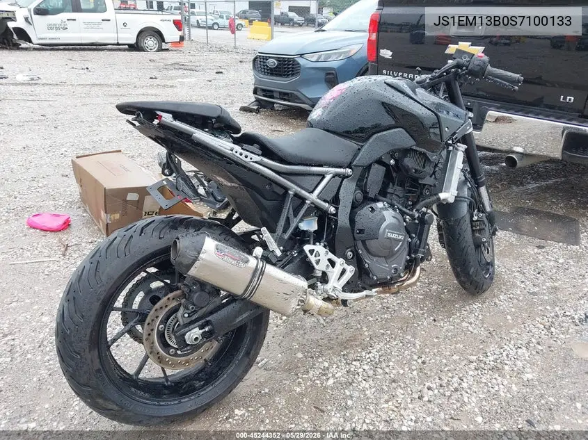 2025 Suzuki Gsx800 F VIN: JS1EM13B0S7100133 Lot: 45244352