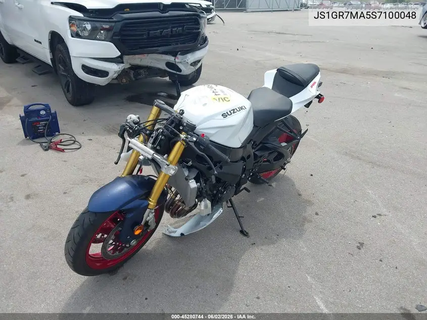 2025 Suzuki Gsx-R750 VIN: JS1GR7MA5S7100048 Lot: 45280744