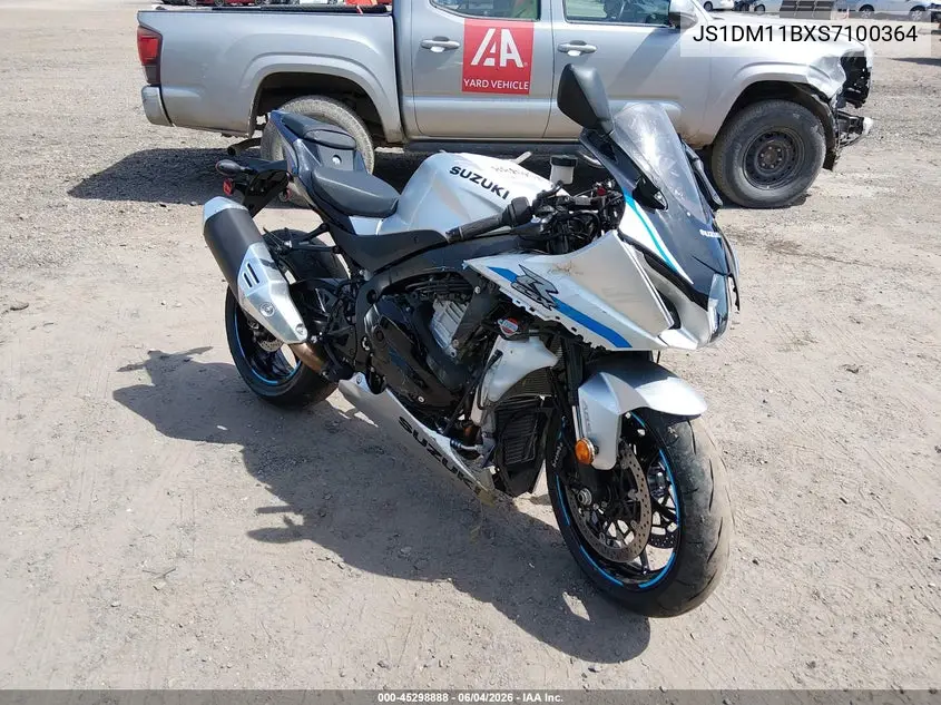 2025 Suzuki Gsx-R1000 VIN: JS1DM11BXS7100364 Lot: 45298888