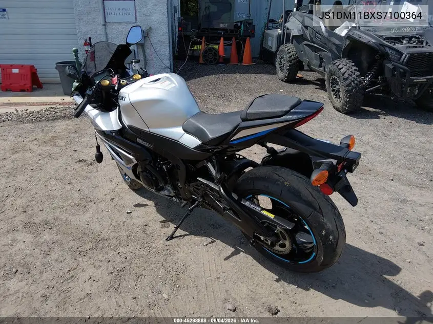 2025 Suzuki Gsx-R1000 VIN: JS1DM11BXS7100364 Lot: 45298888