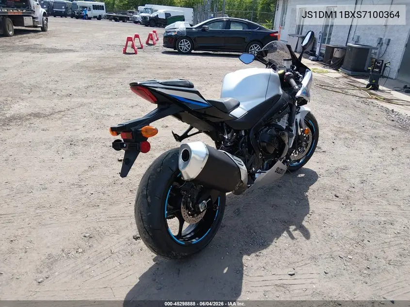 2025 Suzuki Gsx-R1000 VIN: JS1DM11BXS7100364 Lot: 45298888