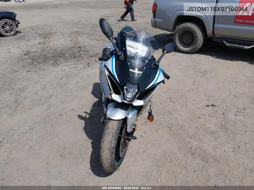 2025 Suzuki Gsx-R1000 VIN: JS1DM11BXS7100364 Lot: 45298888