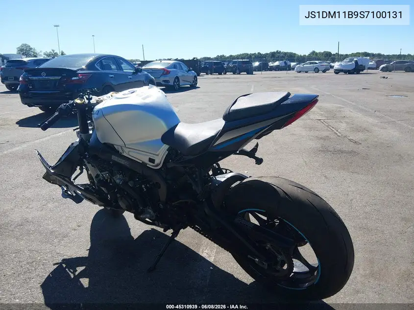 2025 Suzuki Gsx-R1000 VIN: JS1DM11B9S7100131 Lot: 45310939