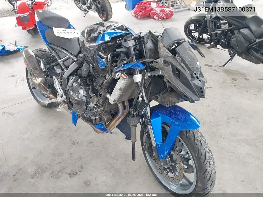 2025 Suzuki Gsx800 F VIN: JS1EM13B5S7100371 Lot: 45480610