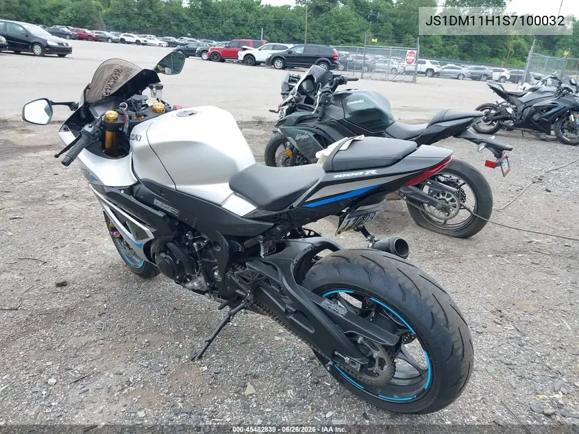 2025 Suzuki Gsx-R1000 R VIN: JS1DM11H1S7100032 Lot: 45482838