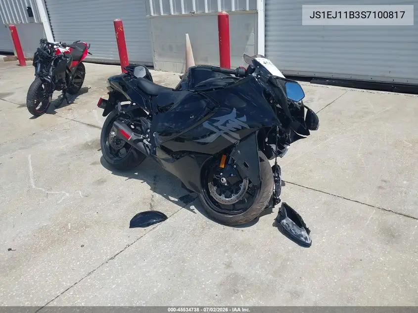 2025 Suzuki Gsx1300 Rr VIN: JS1EJ11B3S7100817 Lot: 45534738