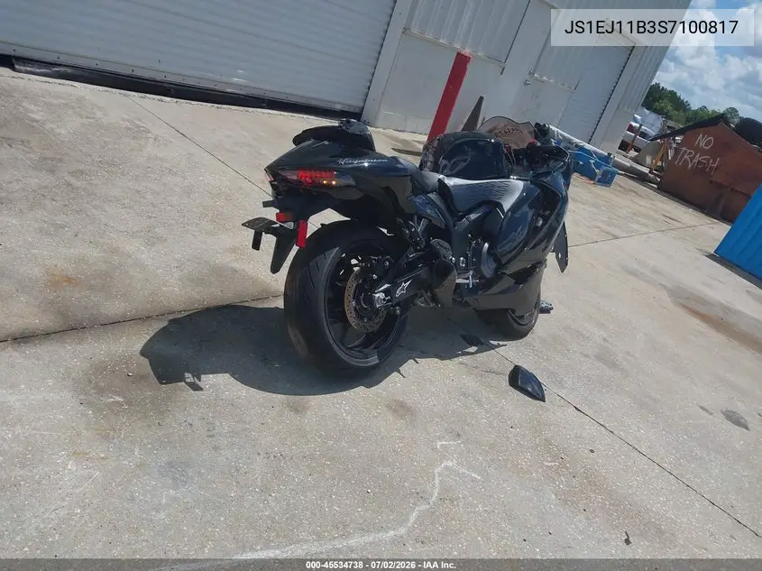 2025 Suzuki Gsx1300 Rr VIN: JS1EJ11B3S7100817 Lot: 45534738