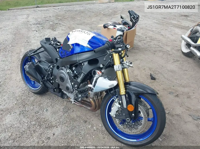 2026 Suzuki Gsx-R750 VIN: JS1GR7MA2T7100820 Lot: 44688520