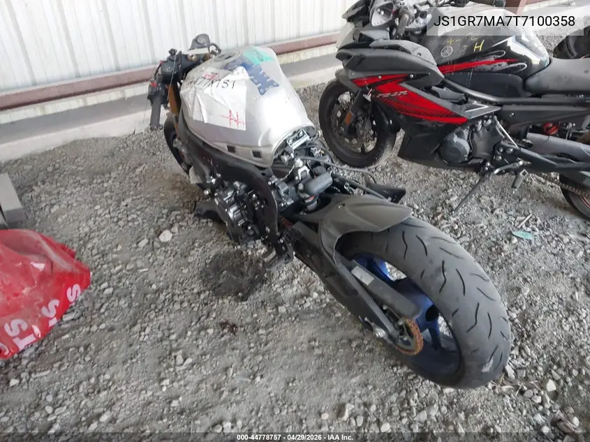 2026 Suzuki Gsx-R750 VIN: JS1GR7MA7T7100358 Lot: 44778757