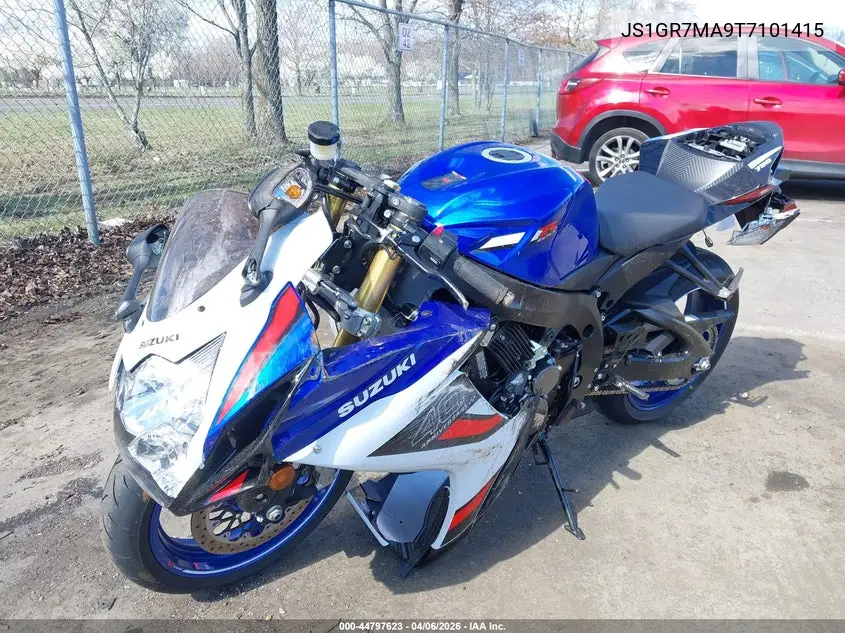 2026 Suzuki Gsx-R750 VIN: JS1GR7MA9T7101415 Lot: 44797623