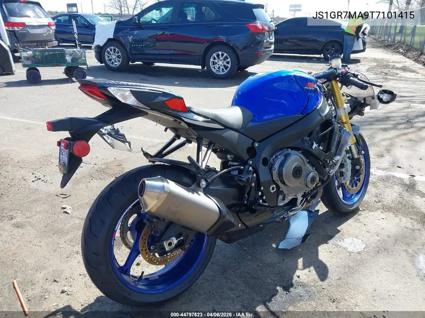 2026 Suzuki Gsx-R750 VIN: JS1GR7MA9T7101415 Lot: 44797623