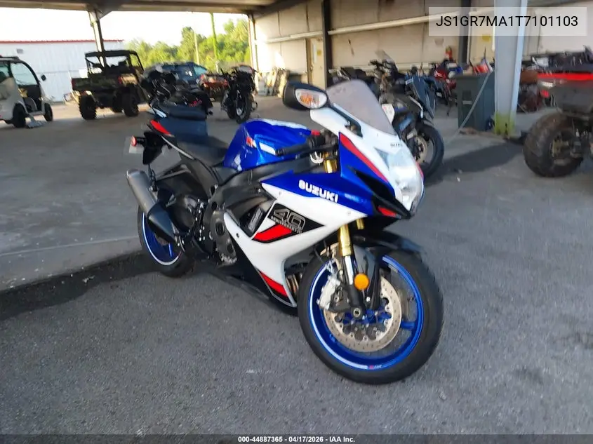 2026 Suzuki Gsx-R750 VIN: JS1GR7MA1T7101103 Lot: 44887365