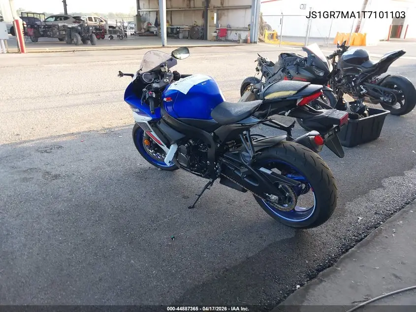 2026 Suzuki Gsx-R750 VIN: JS1GR7MA1T7101103 Lot: 44887365