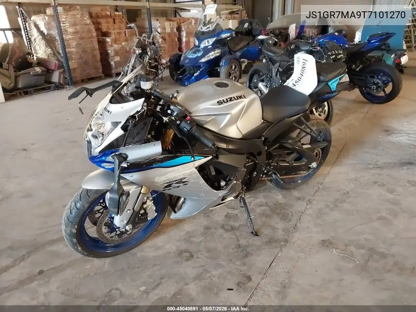 2026 Suzuki Gsx-R750 VIN: JS1GR7MA9T7101270 Lot: 45040891