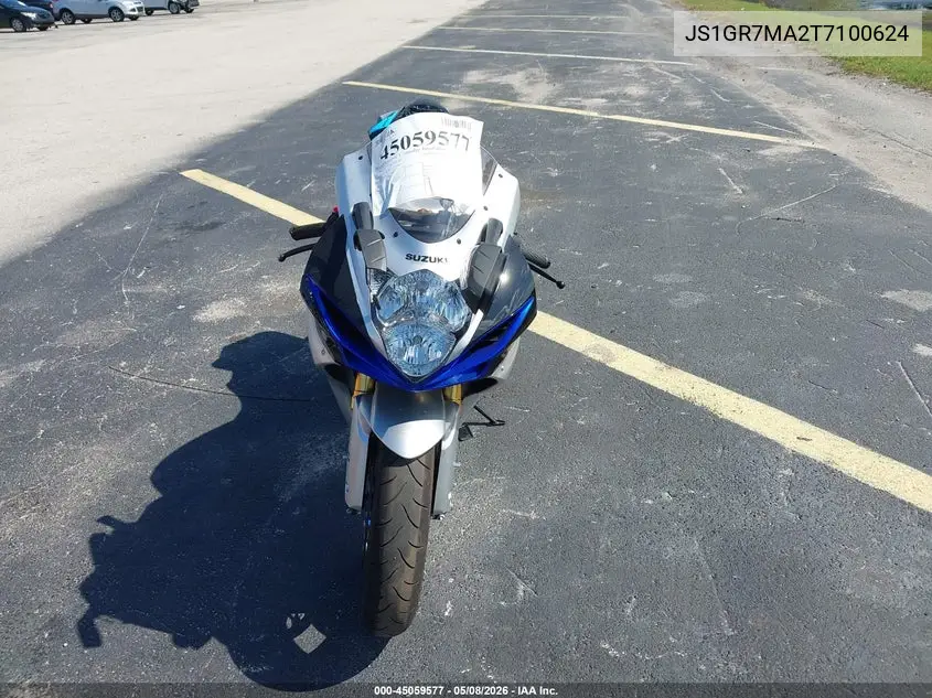 2026 Suzuki Gsx-R750 VIN: JS1GR7MA2T7100624 Lot: 45059577